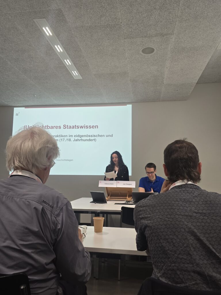 Panel Introduction by Debora Heim and Jan Haugner (Swiss History Days, July 10, 2025 – Panel: (In)visible State Knowledge)